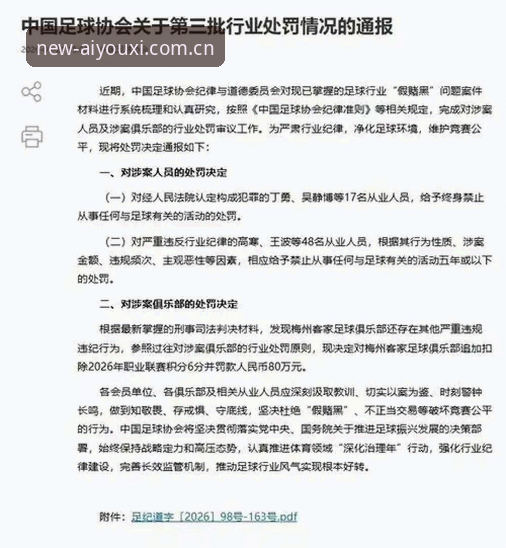 中国足协第三批禁足名单深度解析：65人受罚背后的行业洗牌与未来展望